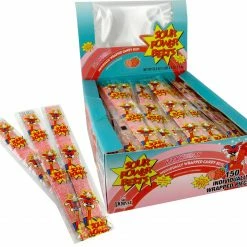 Joys Delights Lolly Shop Online Sour Power Strawberry American Lollies