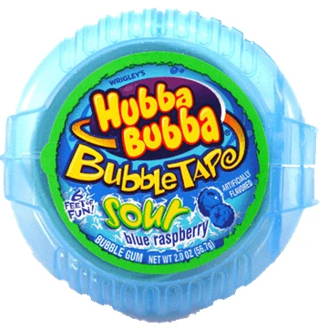 Joy's De'Lights Hubba Bubba Tape Sour Blue Raspberry
