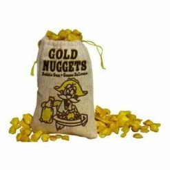 The Professors Gold Nuggets Bubblegum All Candy