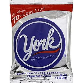 Joy's De'Lights Hershey's York Peppermint Pattie 39g All Candy