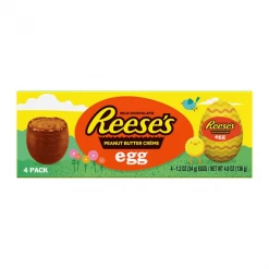 Joys Delights Lolly Shop Online Milk Chocolate Reese's Peanut Butter Creme Egg 4 Pack
