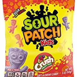 Joys Delights Lolly Shop Online Sour Patch Kids Assorted Crush 141g American Lollies