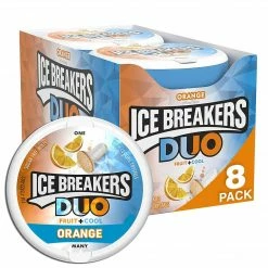 Joys Delights Lolly Shop Online Ice Breaker Duo Mints Orange Bulk