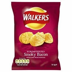 Joy's De'Lights UK Chips Walkers Smoky Bacon Bulk
