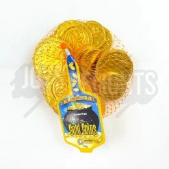 Joys Delights Lolly Shop Online Milk Choc Gold Coins 65g Single Milk Chocolate