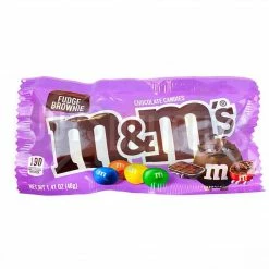 Joys Delights Lolly Shop Online Milk Chocolate M&M's Fudge Brownie 40g
