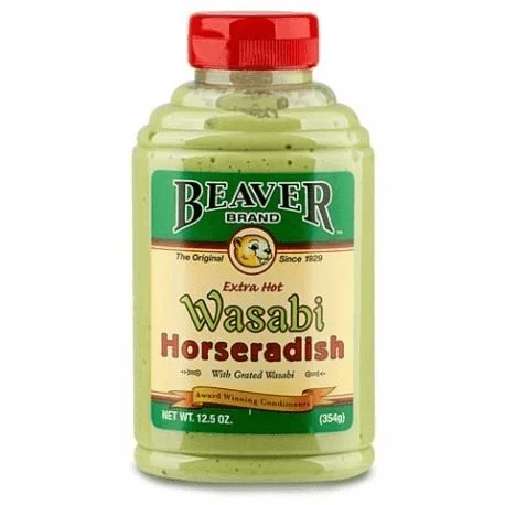 Joy's De'Lights Beaver Wasabi Horseradish 354g Condiments