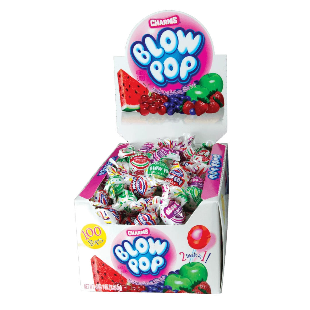 Joy's De'Lights Blow Pops Assorted Bulk