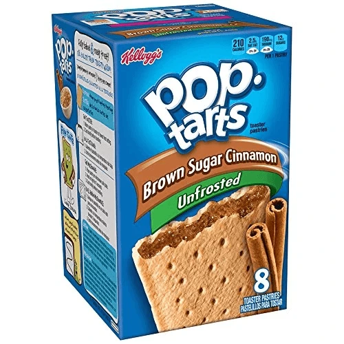 Joy's De'Lights American Groceries Pop Tarts Brown Sugar Cinnamon Unfrosted