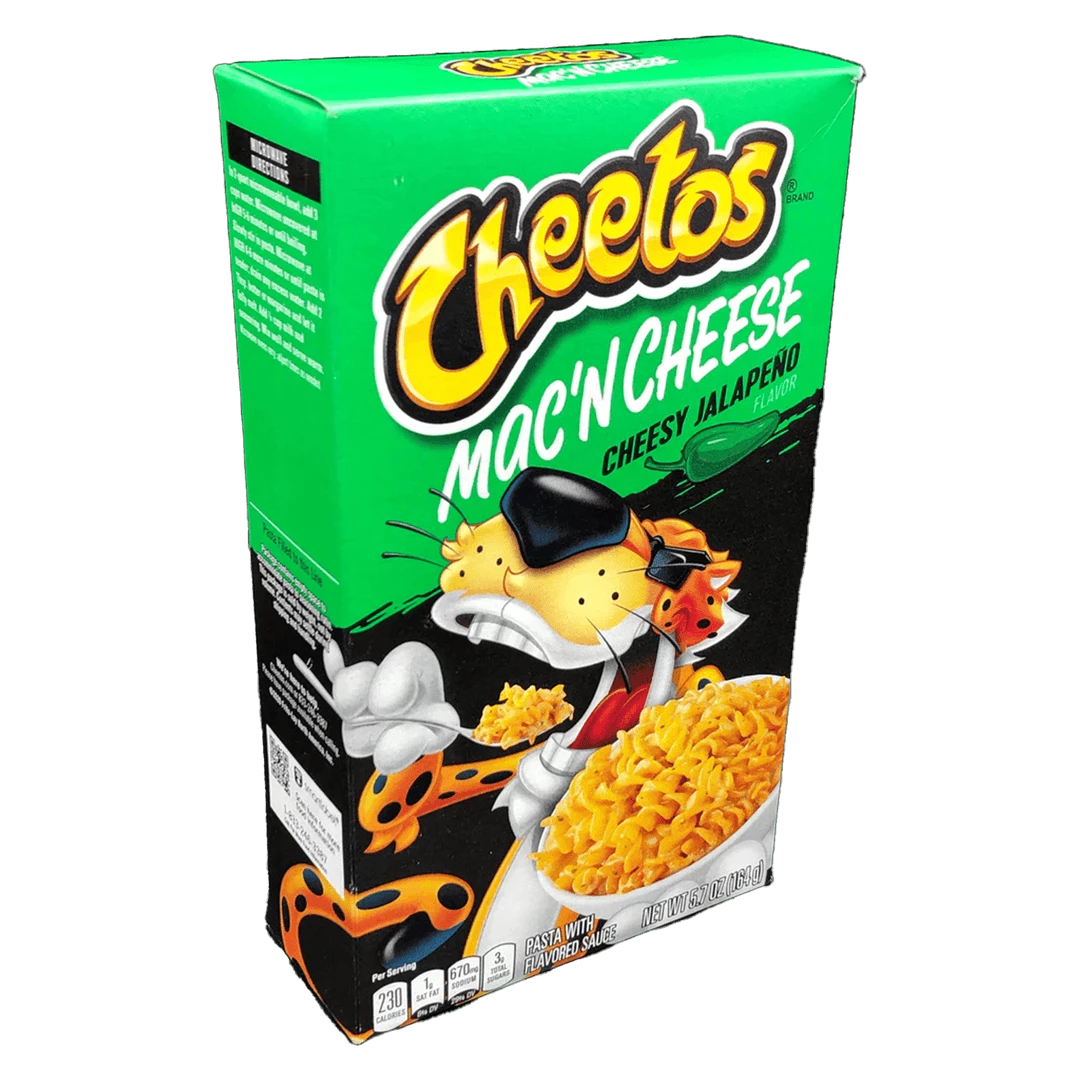 Joys Delights Lolly Shop Online Cheetos Mac & Cheese Jalapeno 164G American Snacks