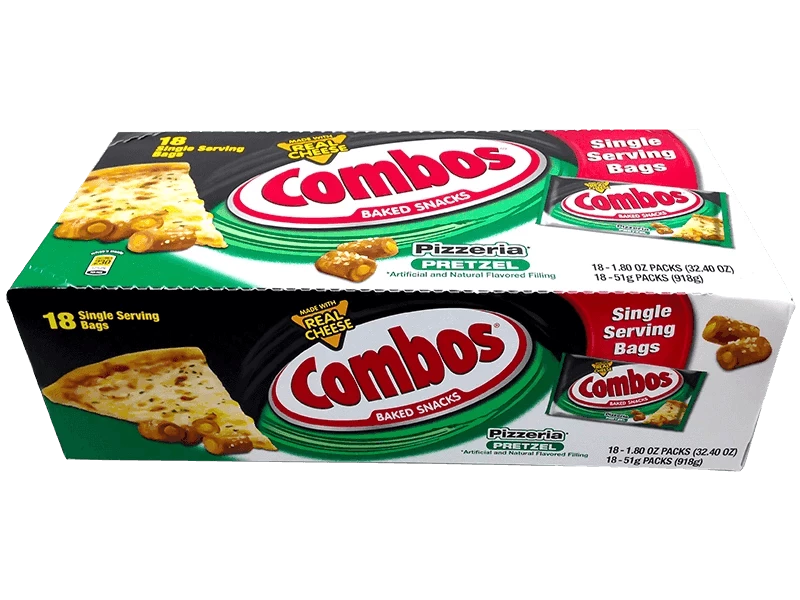 Joy's De'Lights Combos Pizzeria Pretzel 51g Bulk American Chips