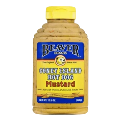 Joy's De'Lights Beaver Coney Island Hotd Mustard 354g All Candy