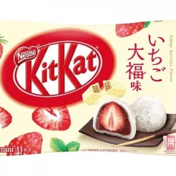 Joys Delights Lolly Shop Online KIt Kat Minis Daifuku Strawberry White Chocolate