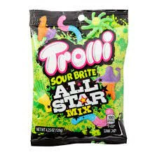 Joys Delights Lolly Shop Online American Lollies Trolli Sour Brite All Star Mix