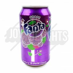 Joy's De'Lights All Candy Fanta Grape 12 Pack Carton