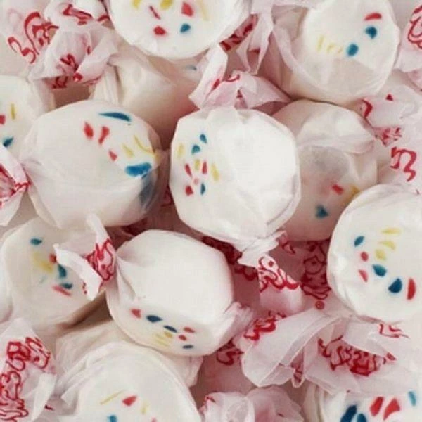 Joy's De'Lights All Candy Salt Water Taffy Frosted Cupcake