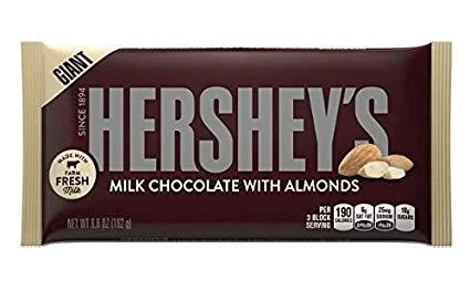Joy's De'Lights Hershey's Almond Giant Milk Chocolate