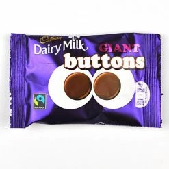 Joys Delights Lolly Shop Online Cadbury Giant Buttons 40g Milk Chocolate