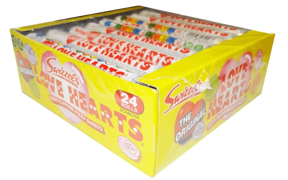 Joy's De'Lights Swizzels Giant Love Hearts Bulk