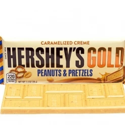 Joy's De'Lights Hershey's Gold Bar Bulk American Chocolate