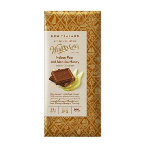 Joy's De'Lights All Candy Whittaker's Pear And Honey Chocolate Bar
