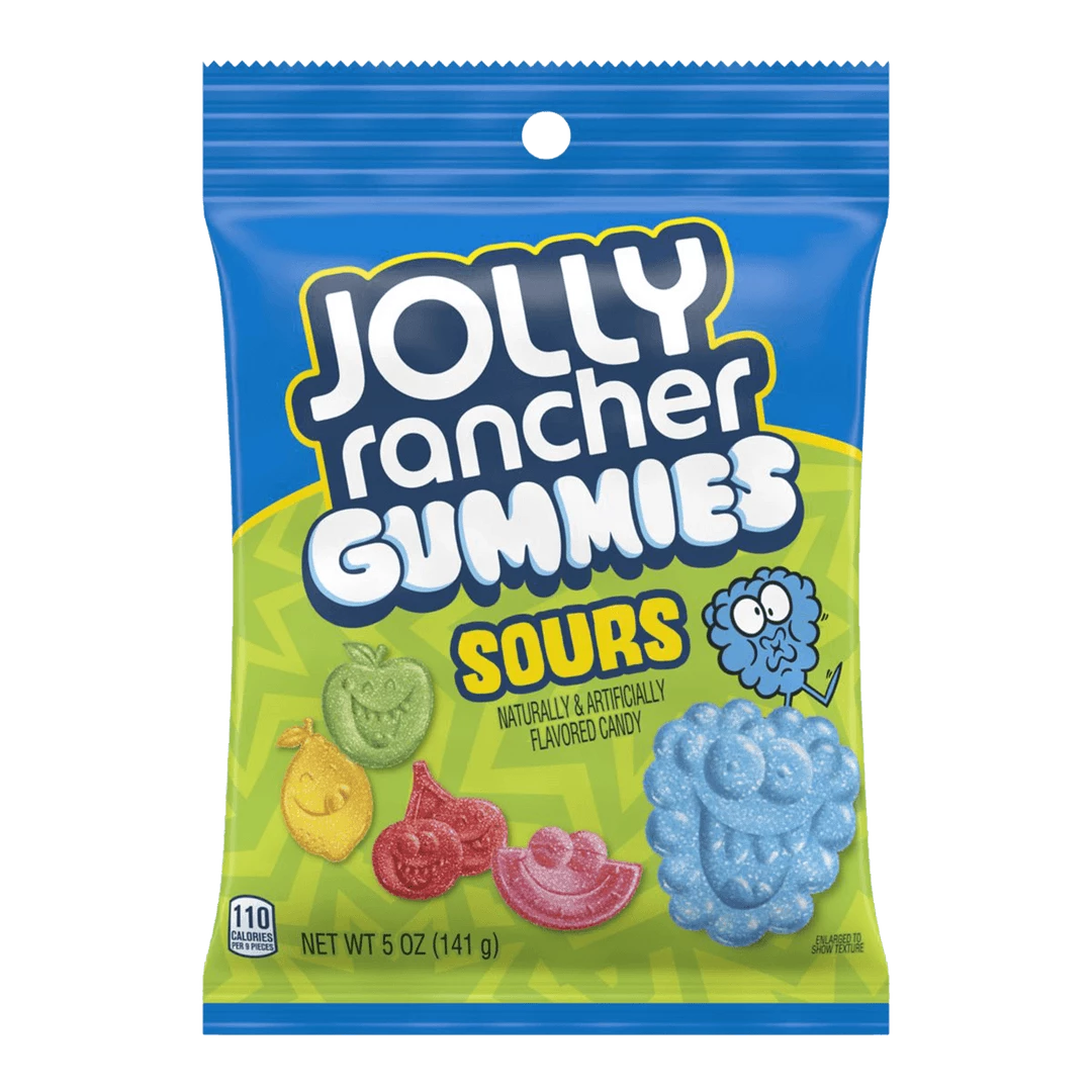 Joys Delights Lolly Shop Online Jolly Ranchers Sour Gummies 141g Bulk