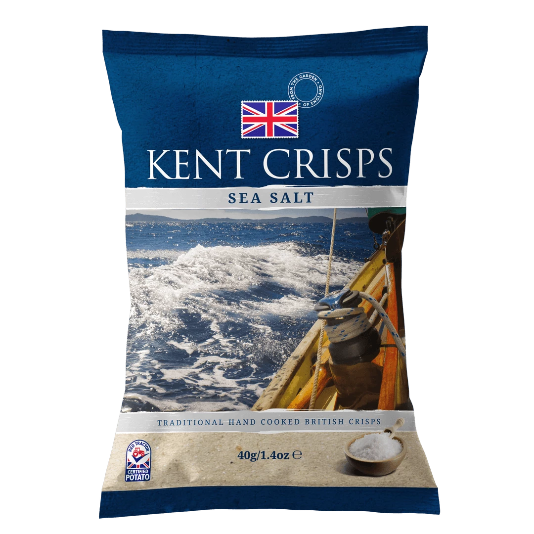 Joys Delights Lolly Shop Online Kent Crisps Sea Salt 40g