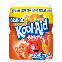 Joy's De'Lights American Drinks Kool Aid Orange Tub 538g