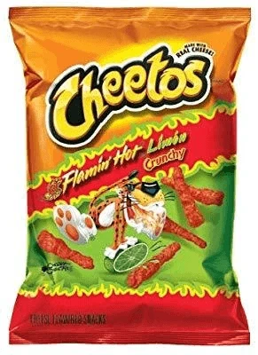 Joy's De'Lights Cheetos Flaming Hot Lime 240g