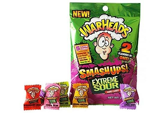 Joy's De'Lights Warheads Smash Ups 56g All Candy