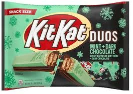 Joys Delights Lolly Shop Online Kit Kat Duos Mint & Dark Chocolate 277g American Chocolate