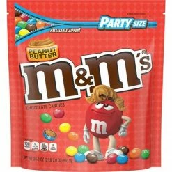 Joys Delights Lolly Shop Online Milk Chocolate M&M's Peanut Butter Party Size 963g Bulk