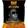Joys Delights Lolly Shop Online Rap Snacks Notorious B.I.G. Cookout BBQ Chips 78g Bulk