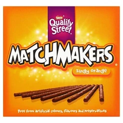 Joy's De'Lights All Candy Quality Street Matchmakers Zingy Orange