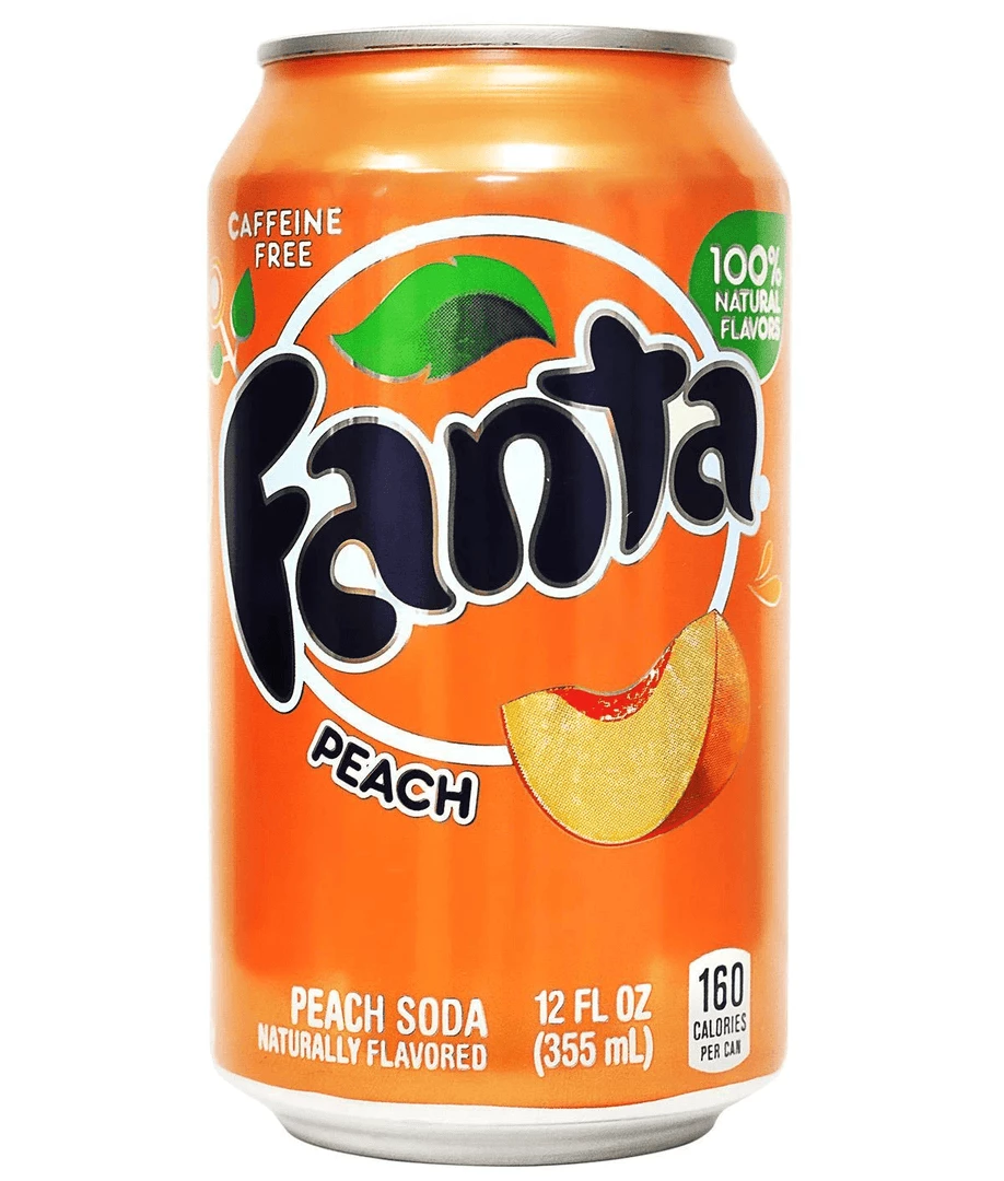 Joy's De'Lights Parties Fanta Peach 12 Pack Carton
