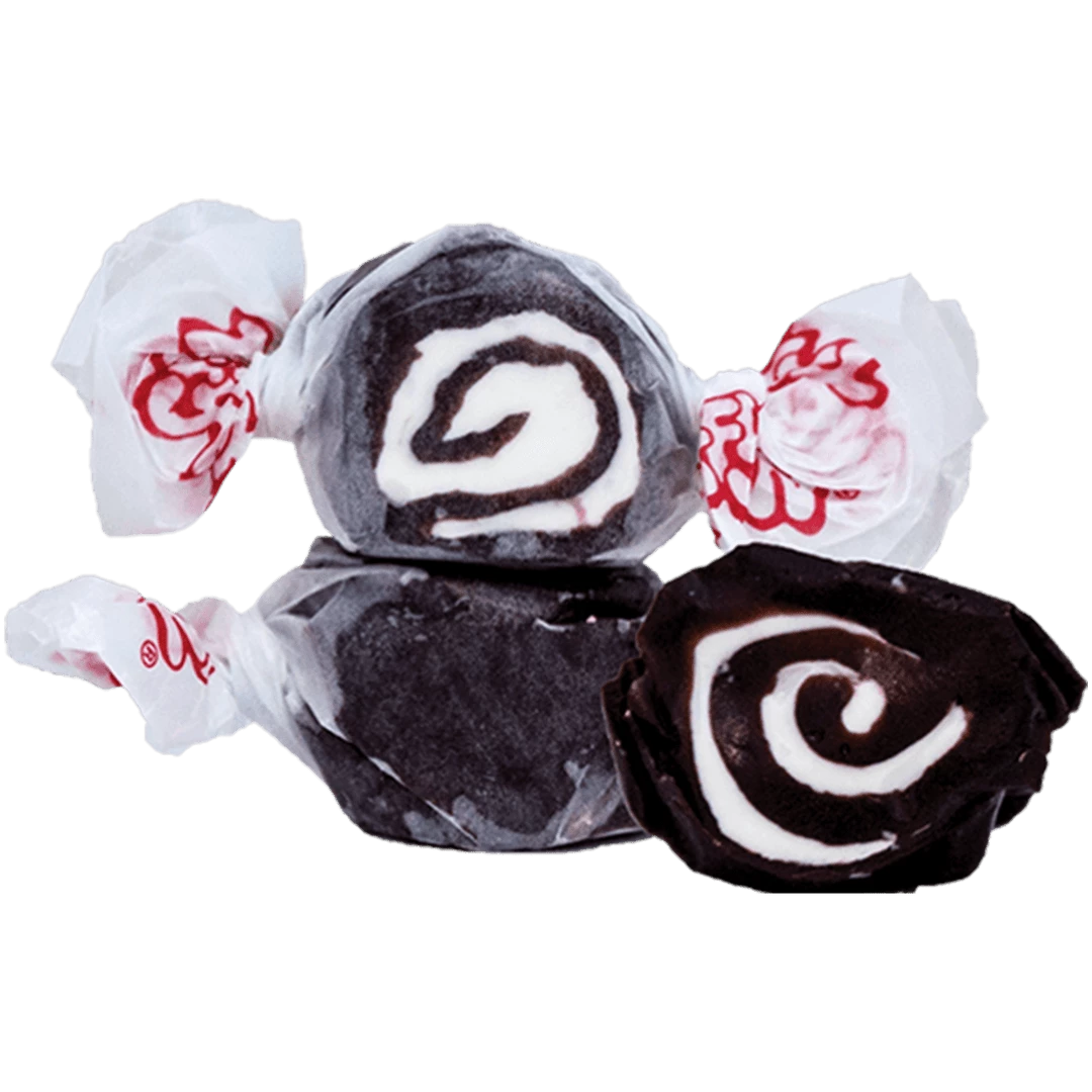 Joy's De'Lights Salt Water Taffy Licorice Swirl
