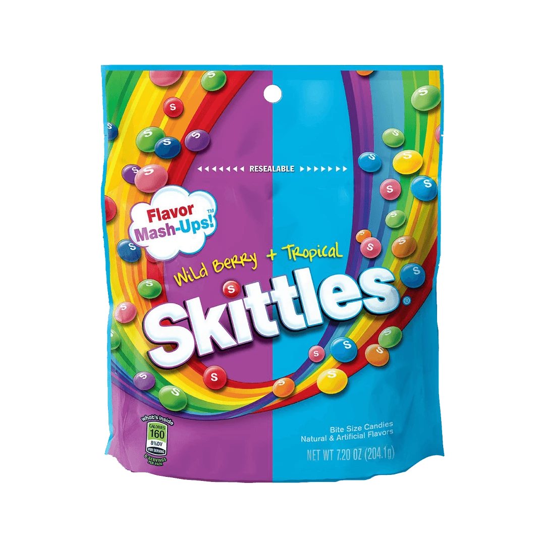 Joy's De'Lights Skittles Mash Ups 204g All Candy