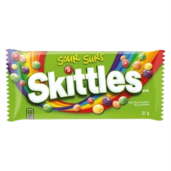 Joy's De'Lights Skittles Sour 51g Featured