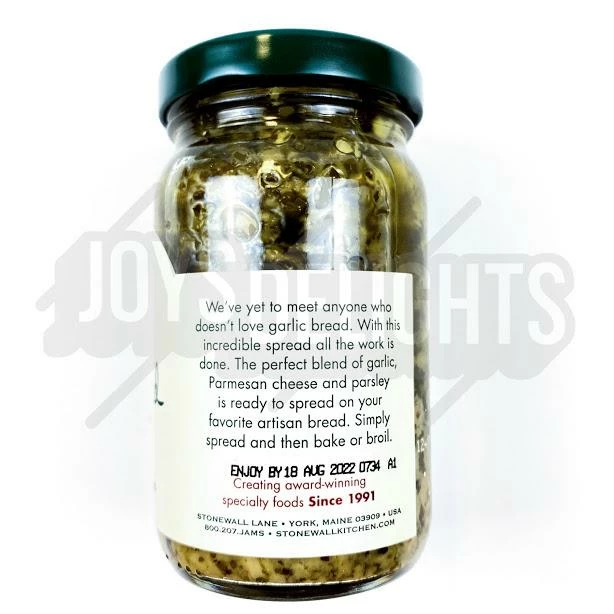 Joy's De'Lights Stonewall Roasted Garlic Bread Spread Condiments
