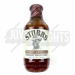 Joy's De'Lights Stubbs Smokey Mesquite BBQ Sauce 510g All Candy