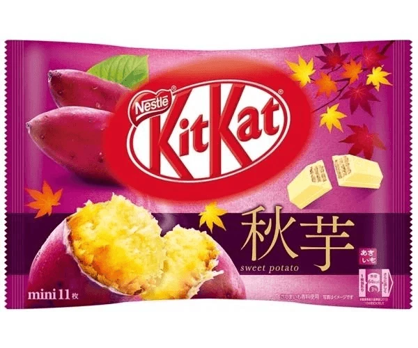 Joy's De'Lights White Chocolate Kit Kat Mini Sweet Potato