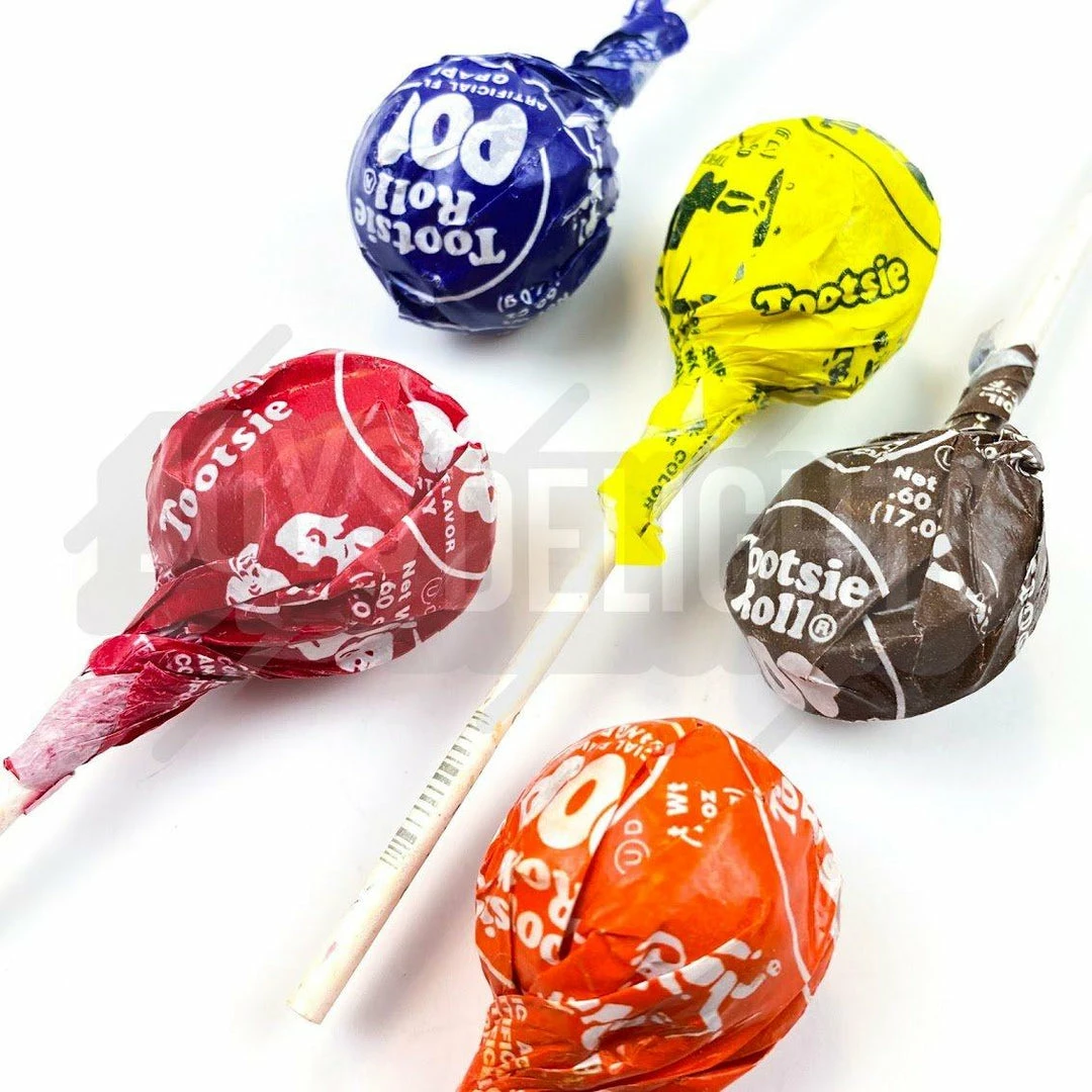 Funworks American Chocolate Tootsie Pops Assorted Box