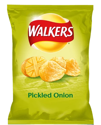 Joy's De'Lights Walkers Pickled Onion 32g All Candy