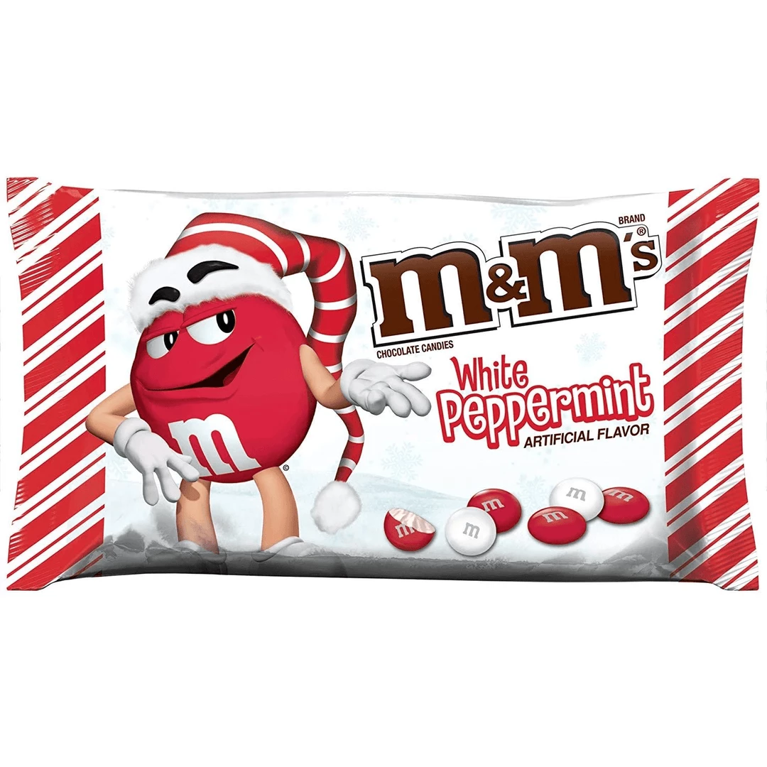 Joy's De'Lights M&M's White Peppermint White Chocolate