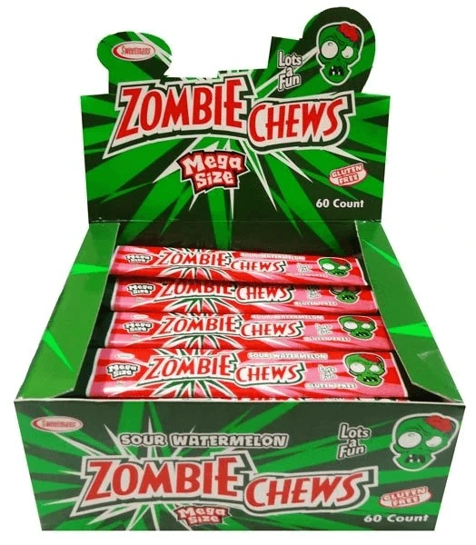 Joy's De'Lights Zombie Chews Watermelon Small Bulk